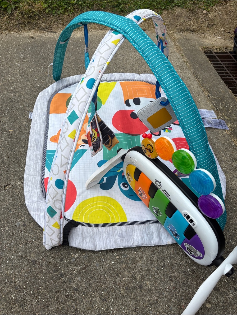 Baby Play Gym Activity Mat in Multicolor